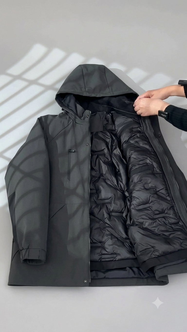 Men’s Winter Coat Men’s Thickened Warm And Casual Down Jacket Clothing