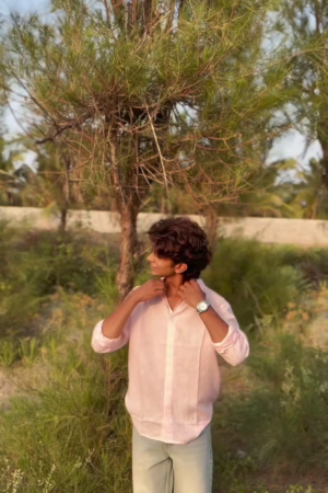 Slim Fit Pure Linen Casual Shirt