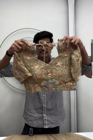 Series Soft Net Cotton Thread Embroidery Work Lehenga Choli Collection