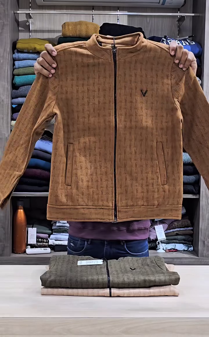 Micro Checks Tailored Jacket - Image 5