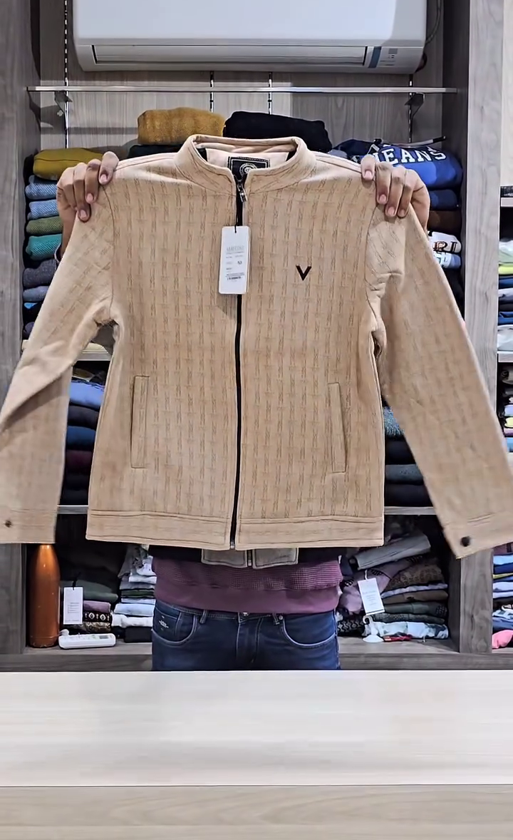 Micro Checks Tailored Jacket - Image 3