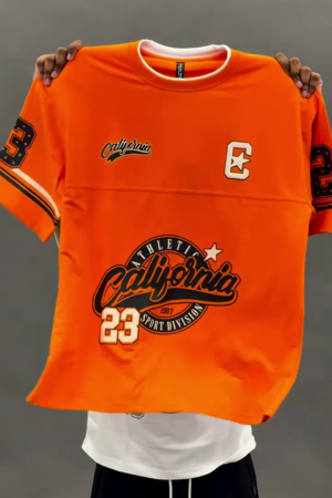 Orange Oversized T-shirt