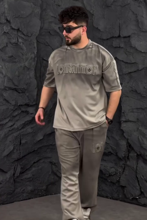 Pure Cotton Oversized T-Shirt & Joggers Co-Ords