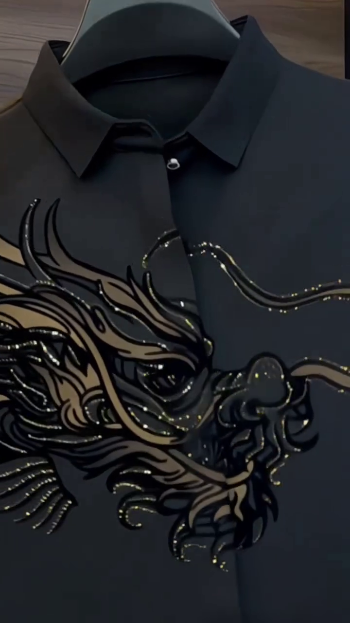 Premium Slim Fit Embroidered Casual Shirt - Image 5